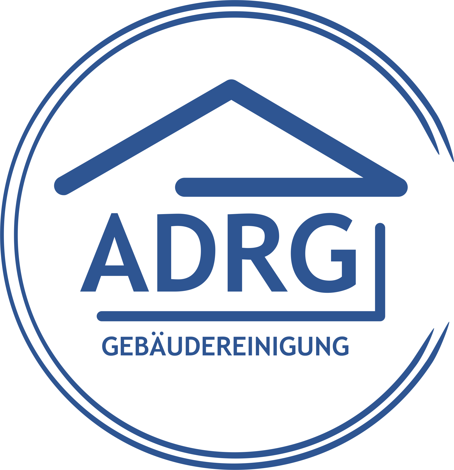 ADRG Gebäudereinigung Logo